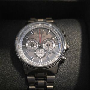 Citizen Eco-Drive Black and Silver Watch